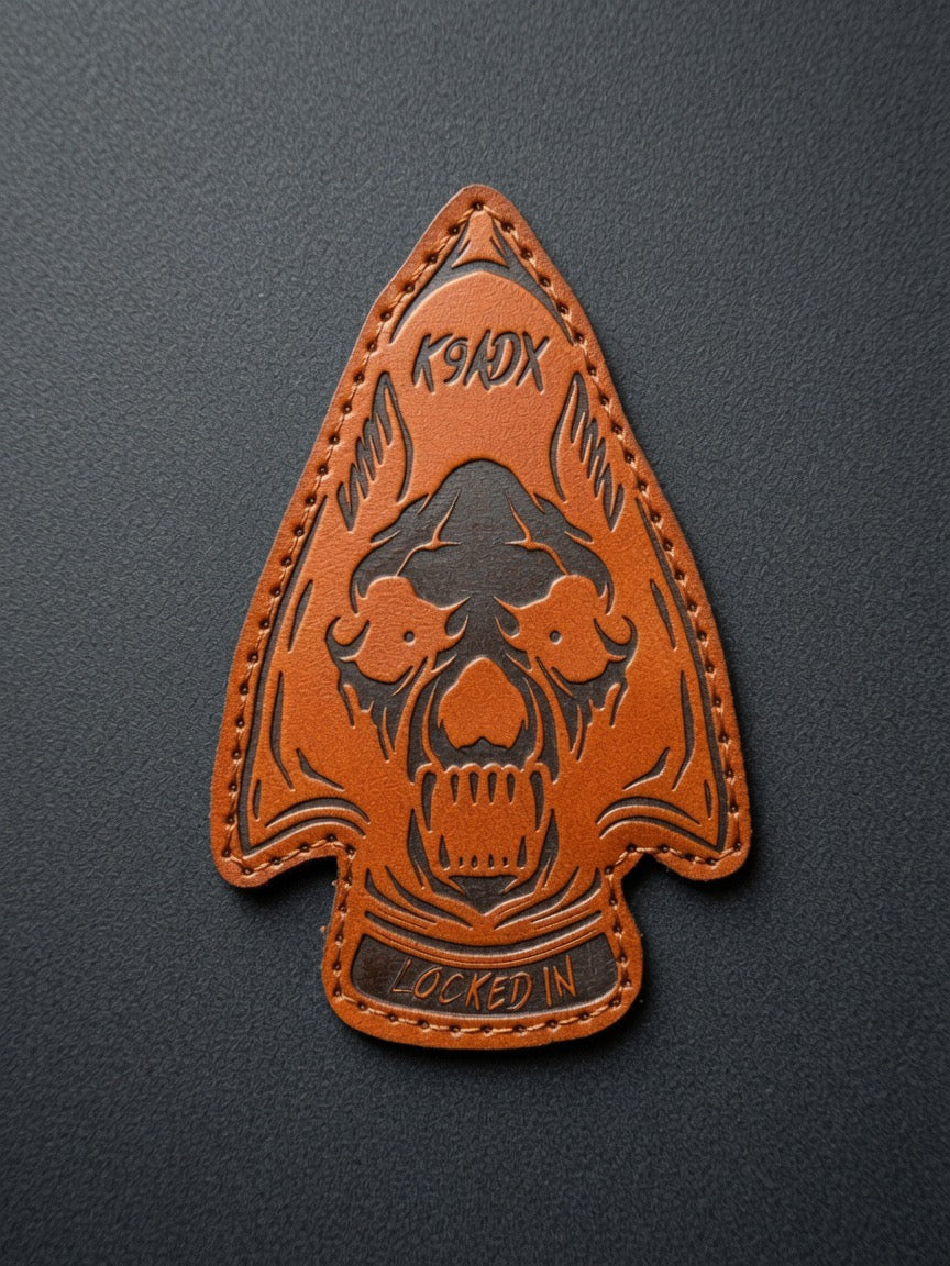 K9 Addicts Leather Patch